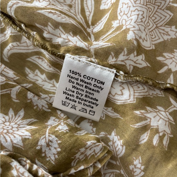 Daughters of India Cotton Voile Billow Sleeve Mini Kyra Dress - Picture 13 of 14